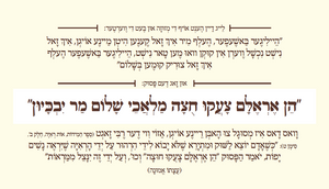 Hafutza Card - Shmiras Einayim